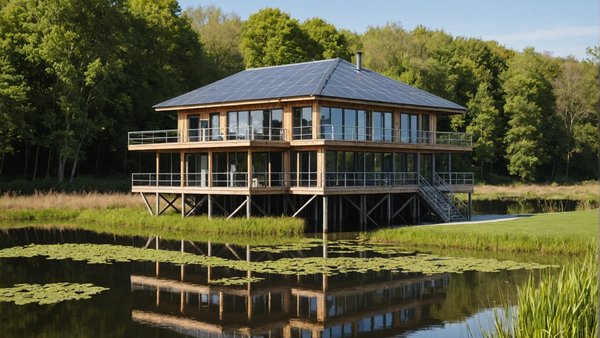 Quelle solution pour un plancher chauffant dans une maison construite sur pilotis en zone humide ?