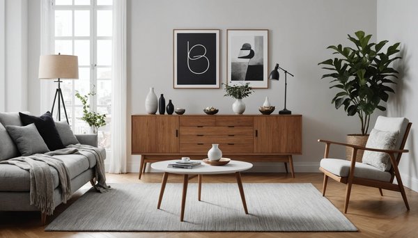 Mobilier contemporain : inspirations scandinaves et méditerranéennes